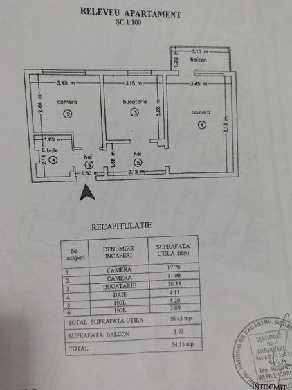 Persoana fizica ,vand apartament in Iasi , str .Sf Lazar nr 28