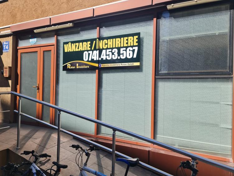 Vanzare spatiu comercial in Galati, pe str Tecuci, sup 170 mp utili, in bloc nou