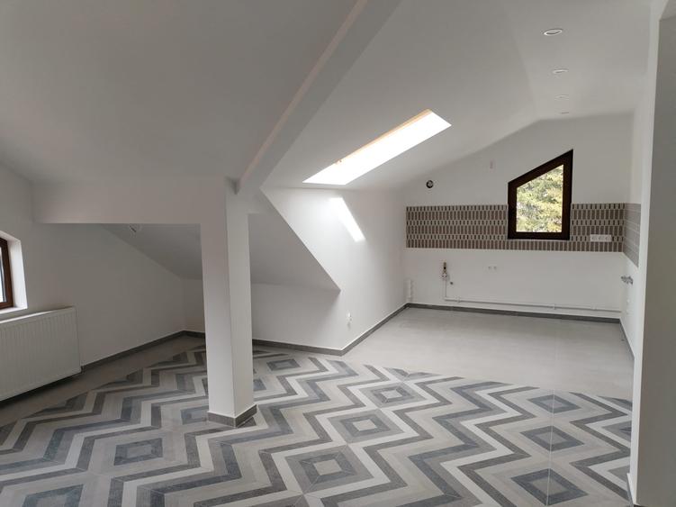 Apartament la mansarda vedere deosebita