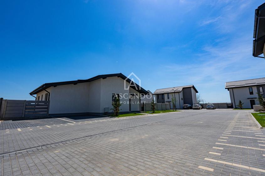 Case noi în Măgurele cu grădină proprie, parc privat și finisaje premium