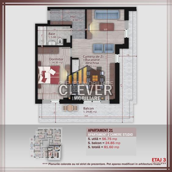 Apartament 2 camere cu terasa, Comision 0%,  Pallady, metrou Teclu - 1