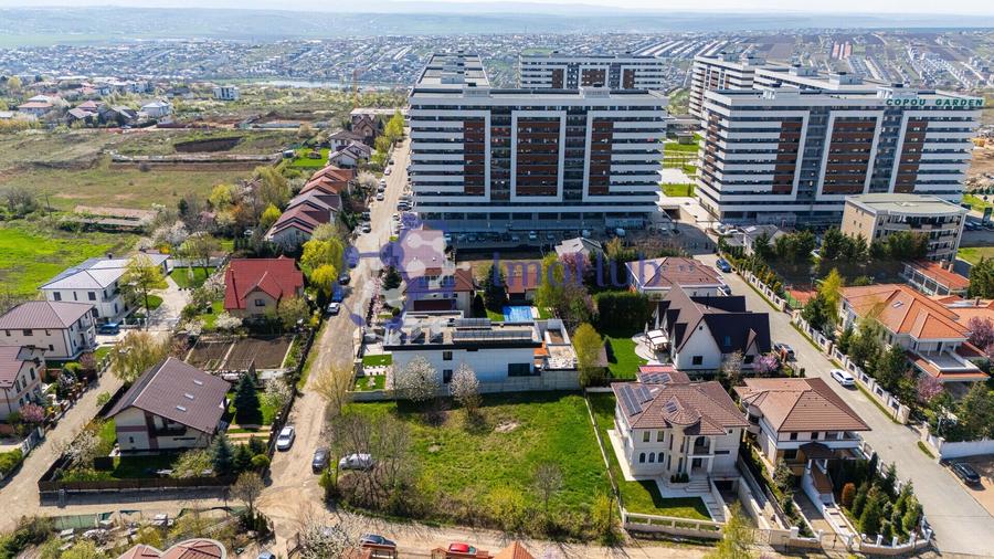 Teren in Copou, 971mp intravilan cu Autorizatie de construire