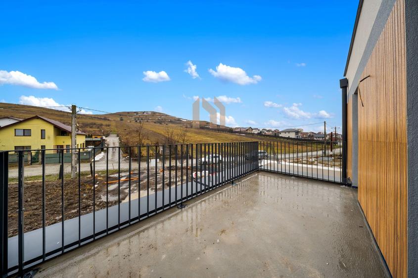 Casa individuala nZEB cu piscina, 501 mp teren, 160mp utili, Sanicoara