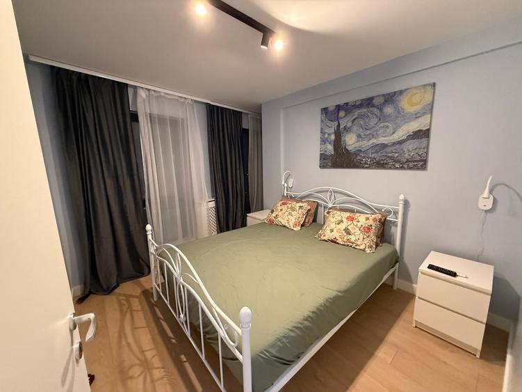 Herăstrău, 2 camere lux, terasa, etaj 1, bloc 2021, prima închiriere, cochet