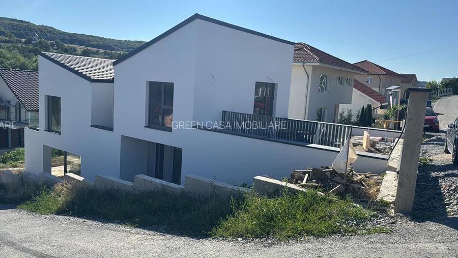 Casă modernă P+E, 137 mp utili, teren 500mp, terasă panoramică | Chinteni - 3