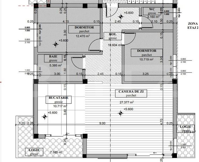 Apartament de vanzare cu 3 camere, 81 mp, zona Donath Park