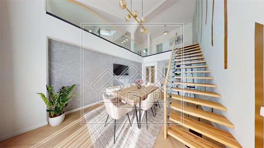 Penthouse 5 camere, 3 bai, mobilat si utilat, disp imd, TVA inclus