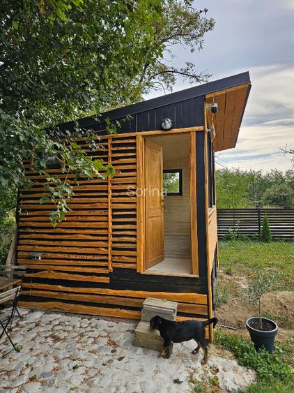 Teren 1000 mp cu tiny house, priveliste spre rau si padure- la 1h30 de Bucuresti - 3