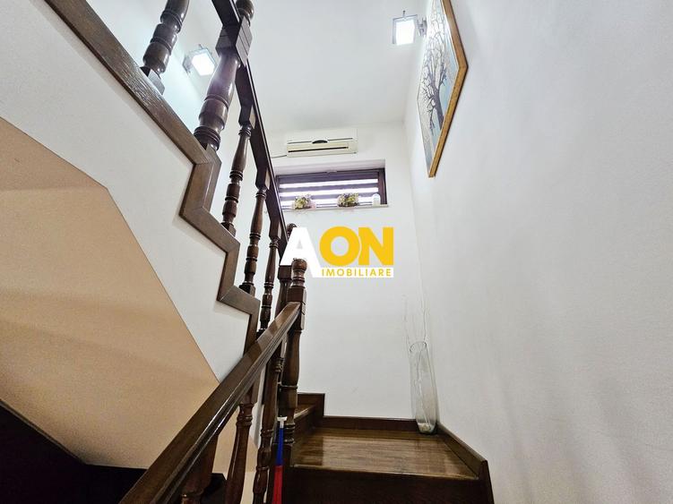 Casa 4 camere, mobilata, utilata, 500 mp teren, asfalt, Alba-Micesti