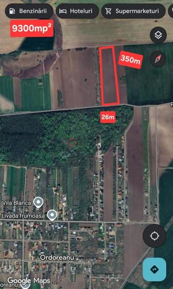Terenuri Clinceni - 2.500mp -> 15 Ha