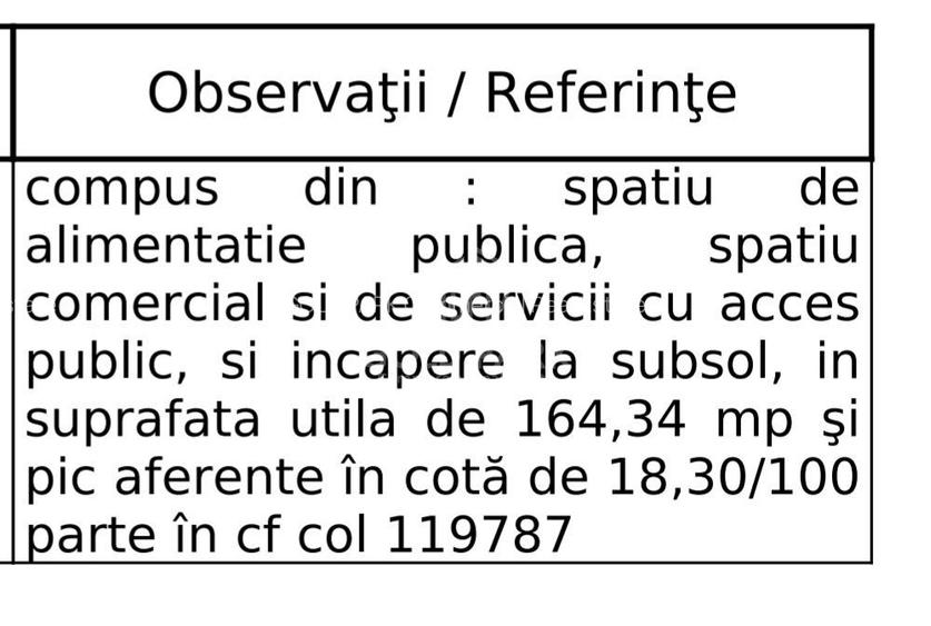 Spatiu Comercial/Servicii - Ultracentral - Alimentatie Publica