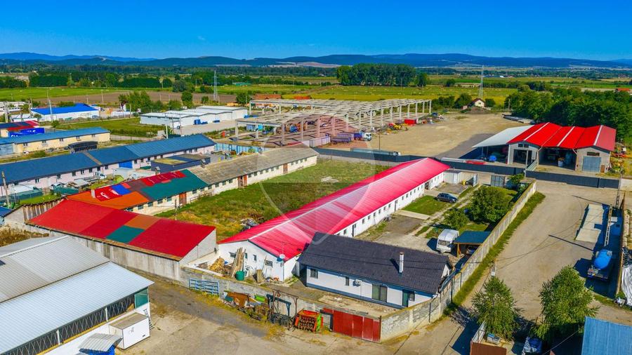 Hala de vanzare si casa pe acelasi teren- Comision 0%- Prejmer