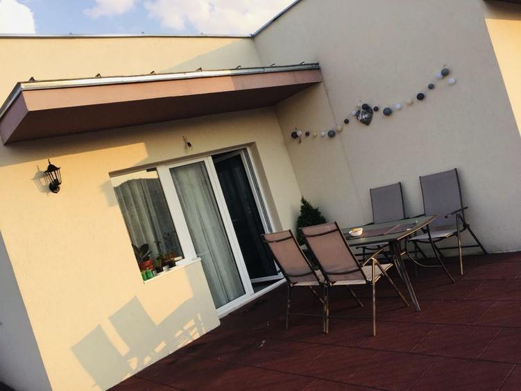 Apartament 2 camere, parcare subterana, mobilat, terasa 51 mp, Iris