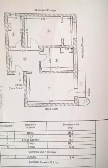 Spatiu comercial Str. Bucegi