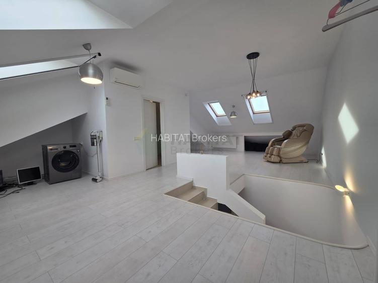 Vilă  cu mansardă, piscină și design modern – Tunari - 28