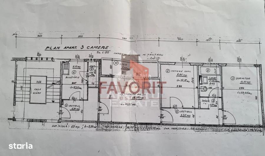 3 camere | centrala proprie | mobilat si utilat | zona excelenta - 15