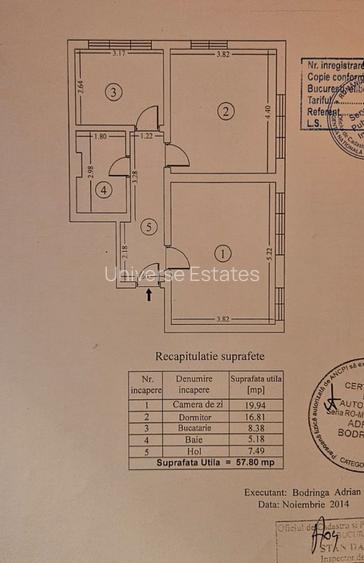 |Apartament 2 camere-58 Mpu + Curte Proprie 167 mp - Imobil 2014| - 7