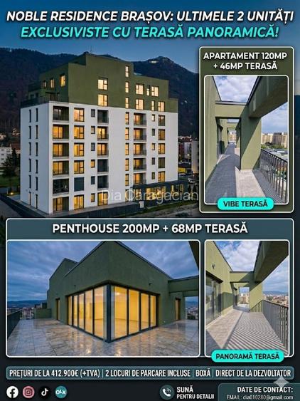 Penthouse Exclusiv "Noble Residence" | Imobil Nou finalizat in 2025 | Brasov - 4