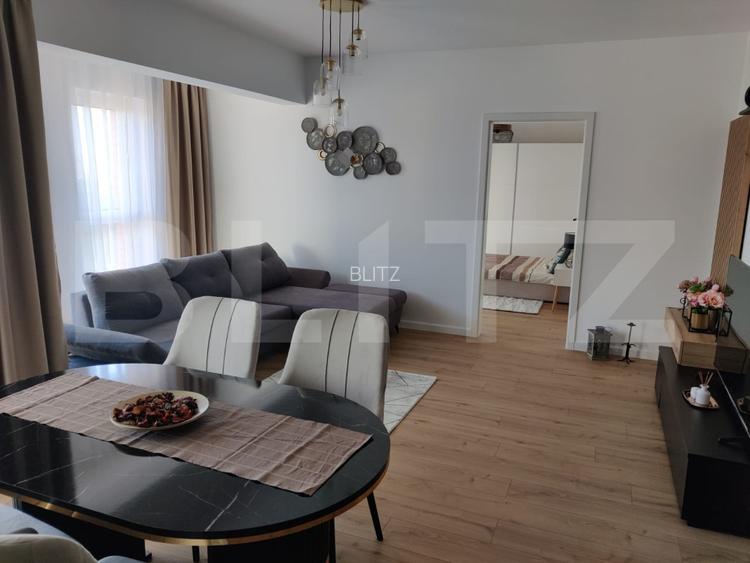 Apartament mobilat si utilat, 56 mp utili, 2 balcoane, lift, la 5 minute de Vivo - 5