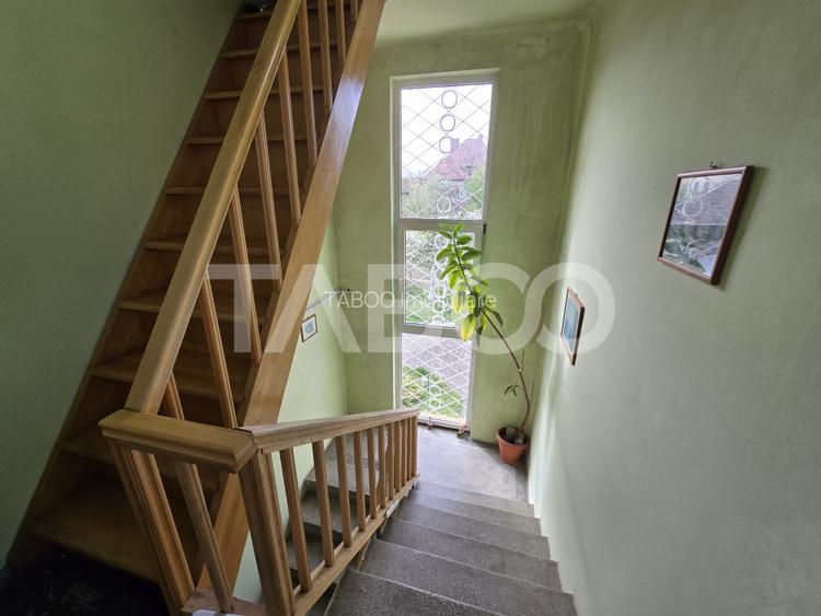 Casa individuala de vanzare mobilata teren 418 mp zona Sub Arini Sibiu - 24