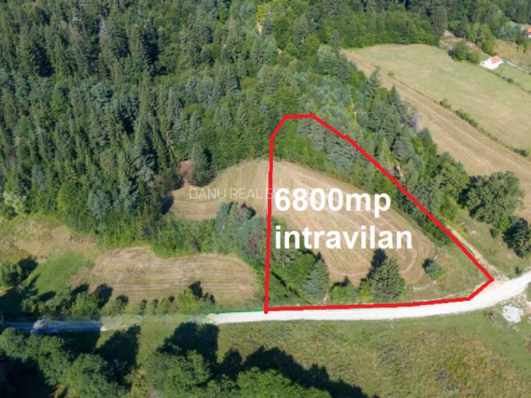 Teren intravilan 6800 mp, zona Lacuri Vulcan, Brașov - 2