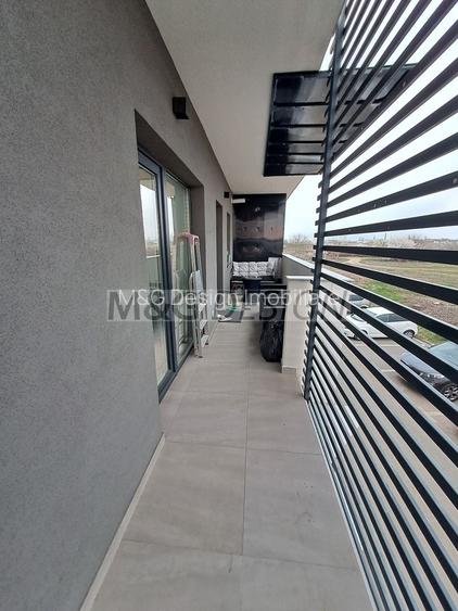 3 camere  bloc nou, 80 mp utili , balcon de 20 m - 37