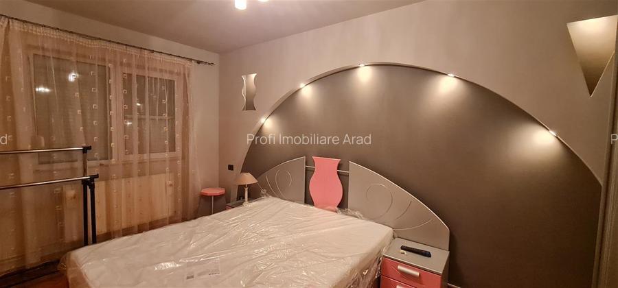 Apartament 2 camere amenajat-mobilat modern la cheie, et.1, central Podgoria- Zo - 17