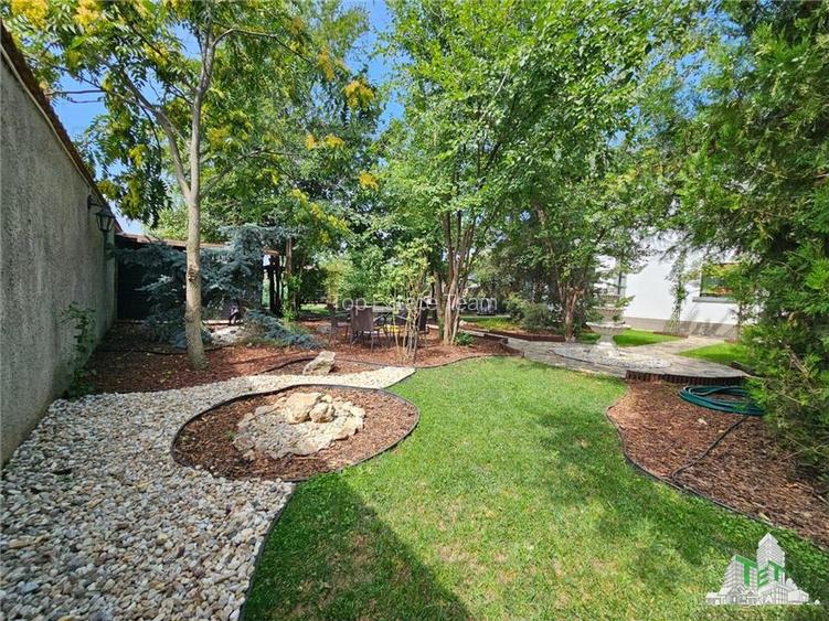 Vila superba, cu piscina, 970mp teren, D+P+E+M, gradina amenajata+pomi fructifer - 21