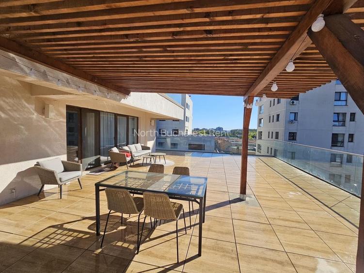 Apartament de închiriat cu 3 camere-PIPERA- terasă 95 mp - 15