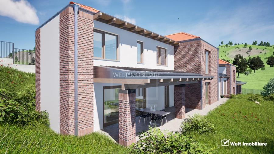 Teren autorizat duplex premium in Feleacu - Natura, asfalt, utilitati complete - 3