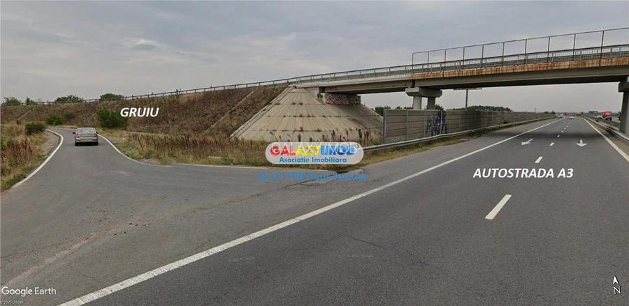 Teren intravilan 5000 mp Gruiu str Maidanului sosea utilitati - 2