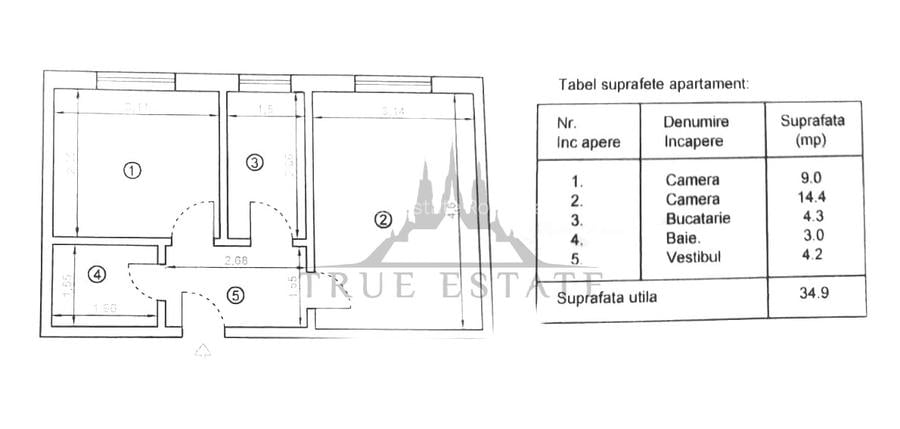 Apartament cochet cu 2 camere in zona Dorobanti - 10