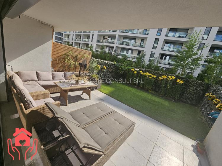 Baneasa Shopping City-3 camere cu gradina 60 mp, complex securizat, loc de joaca - 21