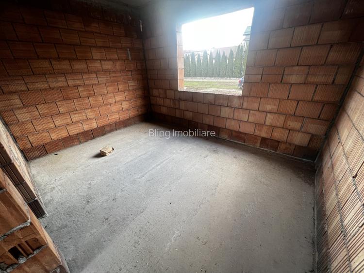 Casa individuala de 5 camere, 120 mp, 281 teren, semifinisat, zona Ioan rus - 11