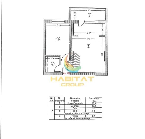 Apartament 2 camere mobilat- aproape de metrou - 6