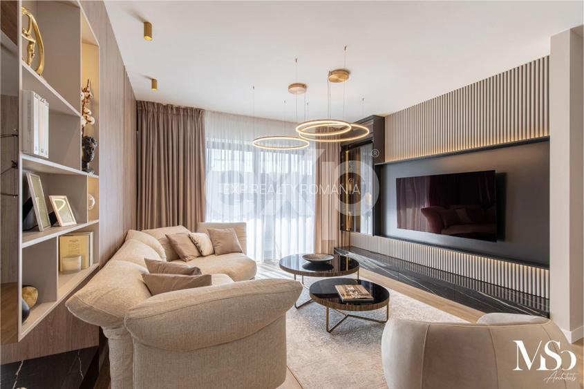 Ap superb de inchiriat Herastrau- 5 camere- mobilat si utilat- 2 locuri de parca - 4