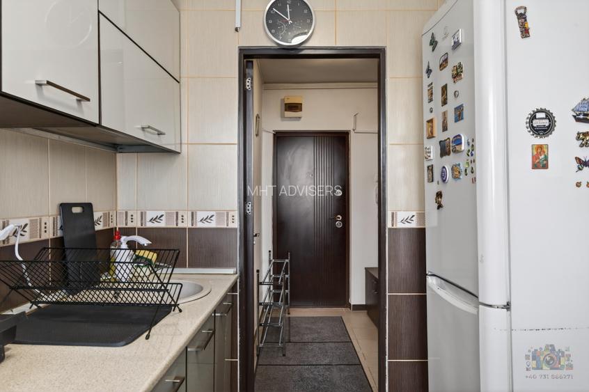 Bucurestii Noi -  2 camere - Metrou - Bloc anvelopat - 16