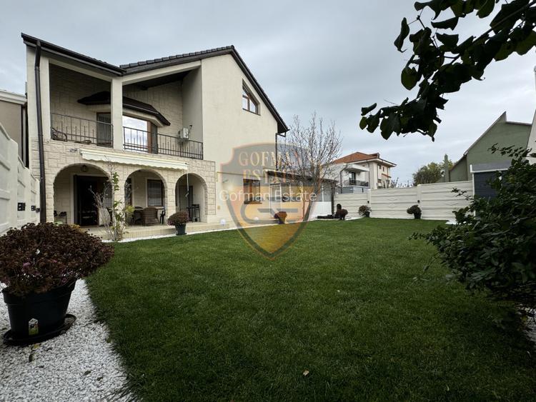 Ovidiu Sud, verede lac, 332 mp utili, teren 473mp  stil clasic mobila lemn masiv - 34