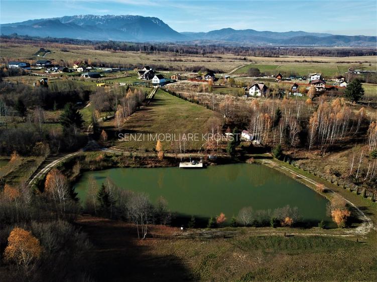 Teren intravilan Rasnov Glajerie cu lac pe el si priveliste deosebita - 4