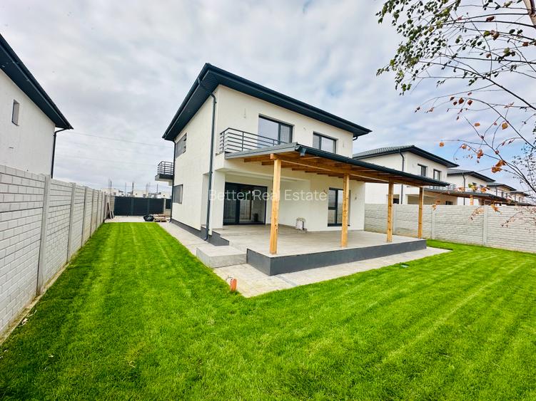 Casă de vânzare | individuală modernă | 5 camere | Berceni Ilfov | teren 360 mp - 5