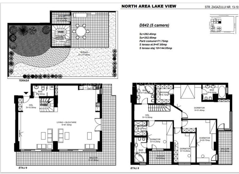 Triplex spectaculos cu 5 camere si terasa, in Herastrau! - 22