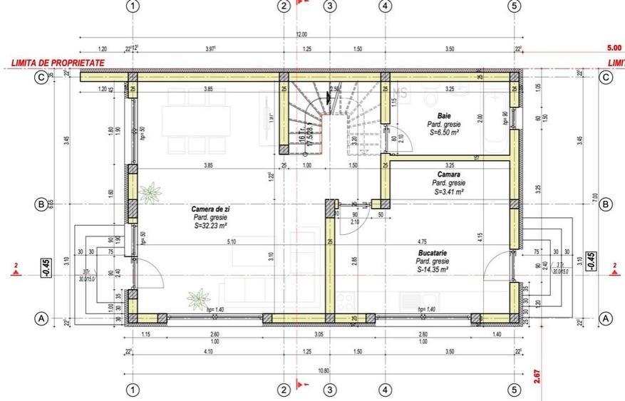 Vila P+E+pod Saftica/Balotesti, proximitate Tunari, Otopeni, Dimieni - 10