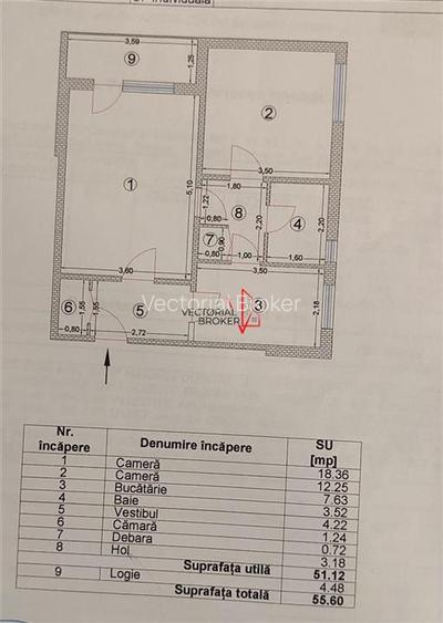 Apartament 2 camere Titan Potcoava - 10