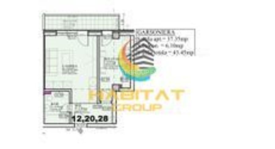 Titan Garsoniera decomandata 44 mp la 5 minute Parcul Teilor - 2