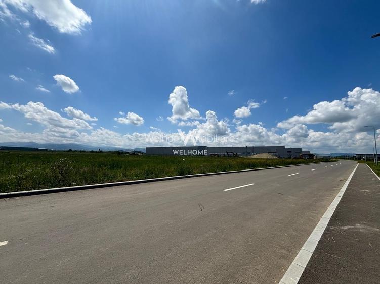 Teren intravilan in zona industriala VEST - 9000 mp - Sibiu - 2