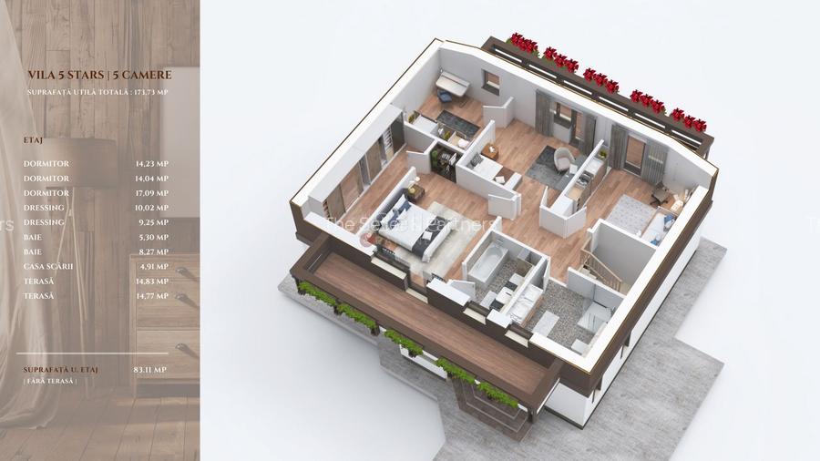 Priveliste frumoasa catre Masivul Postavarul - 8