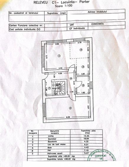 Tabacarie - City Mall, imobil P+1+M, 6 camere, IDEAL BIROURI - 32