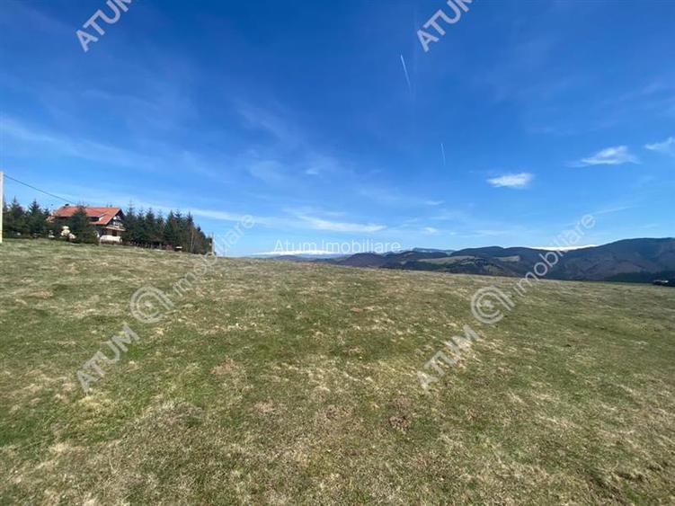 Teren intravilan de 3000 mp cu utiltati si PUZ in Paltinis Judet Sibiu - 6