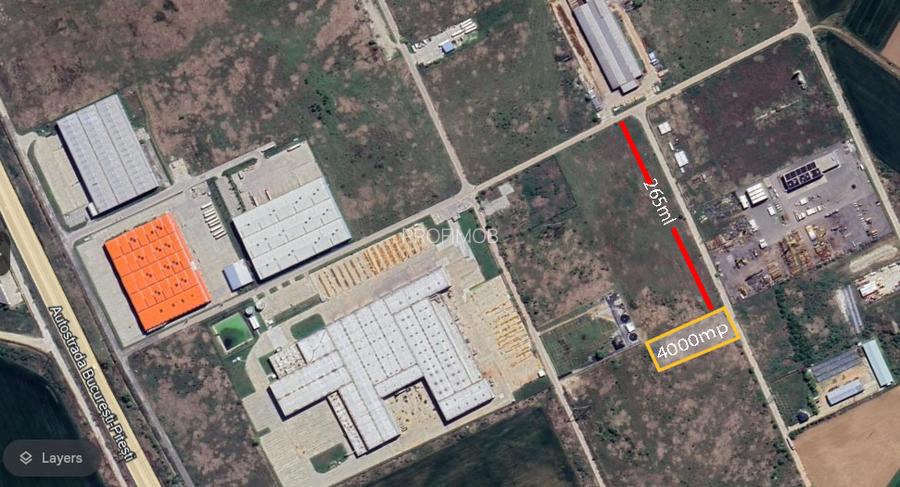 Vanzare teren A1 - Autostrada Bucuresti - Pitesti, KM 23 - 5