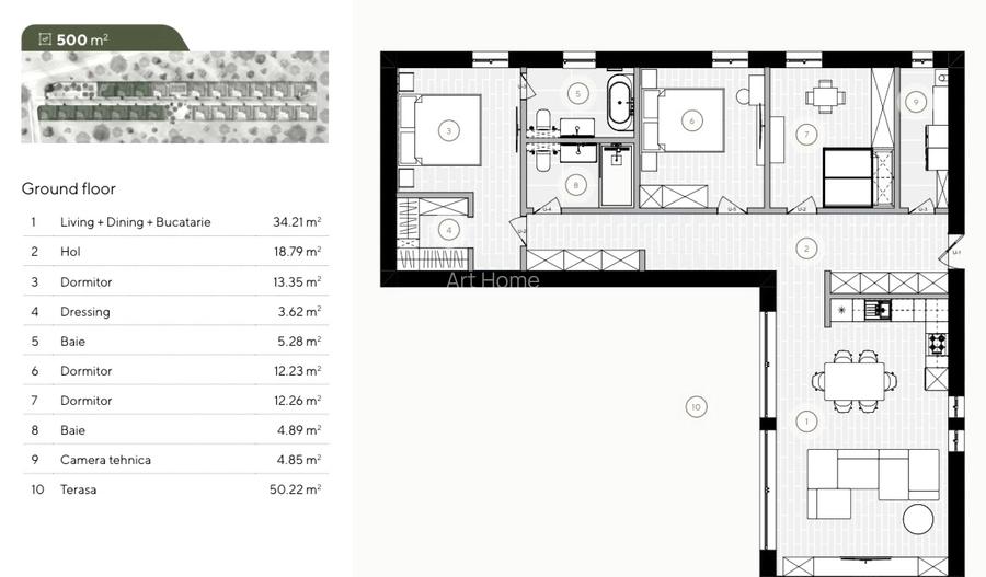Casa 4 Camere Individuala Curte Proprie Intr-un Complex Rezidential - 12